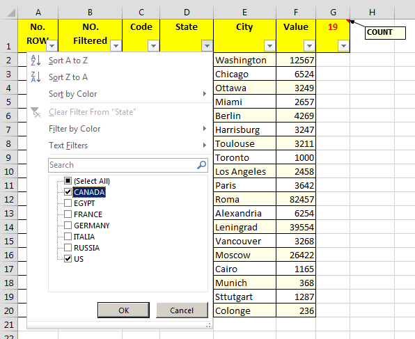 Automatsko Filtriranje podataka u Excel