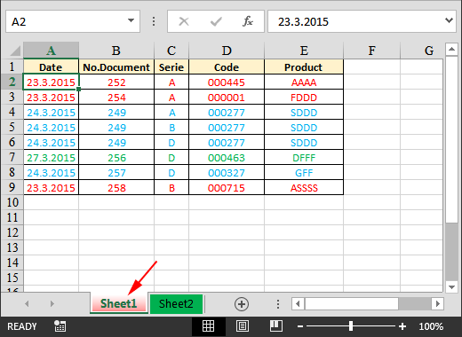 Kopiranje i grupiranje svih redova koji ispunjavaju uvjet u Excelu