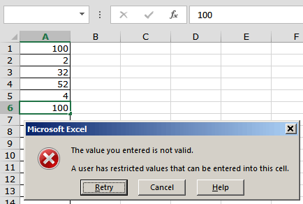 zabranjen upis duplikata u Excelu