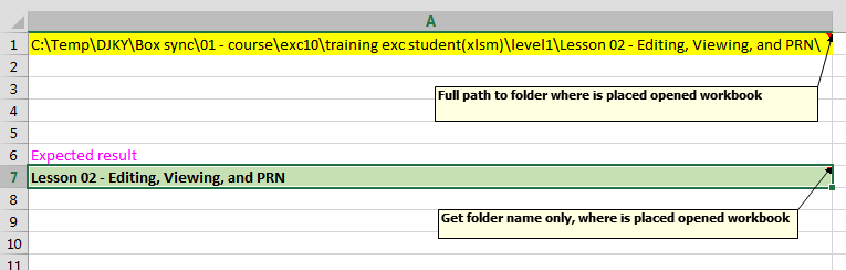 Formula za putanju do Excel Workbook